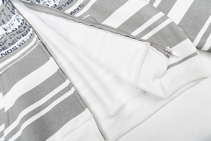 Oversize Yazı Baskılı Yıpratılmış Kapüşonlu Sweatshirt Naxro