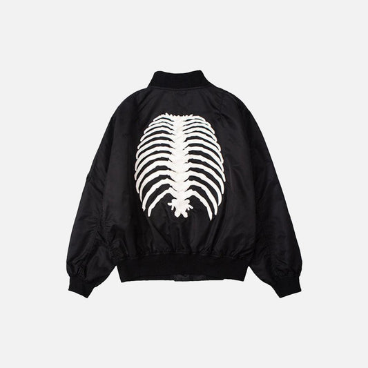 Avant-Garde Back Print Jacket