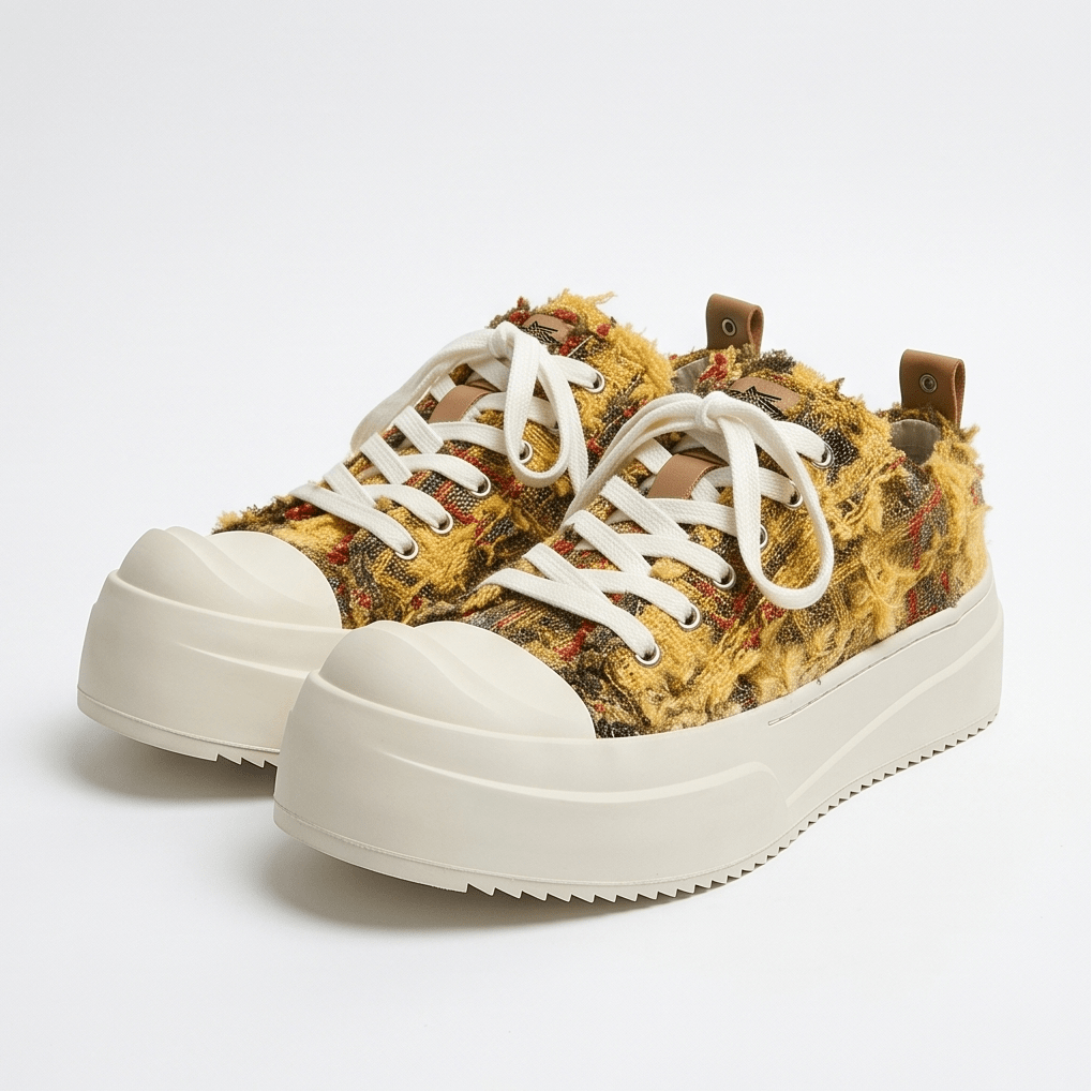 Tweed 6 cm Platform Sneaker