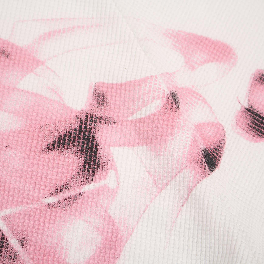 Studded Anatomy Pattern T-Shirt