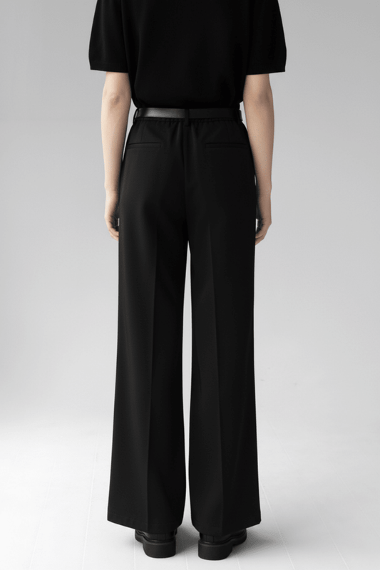 Minimal Kesim İspanyol Paça Pantolon