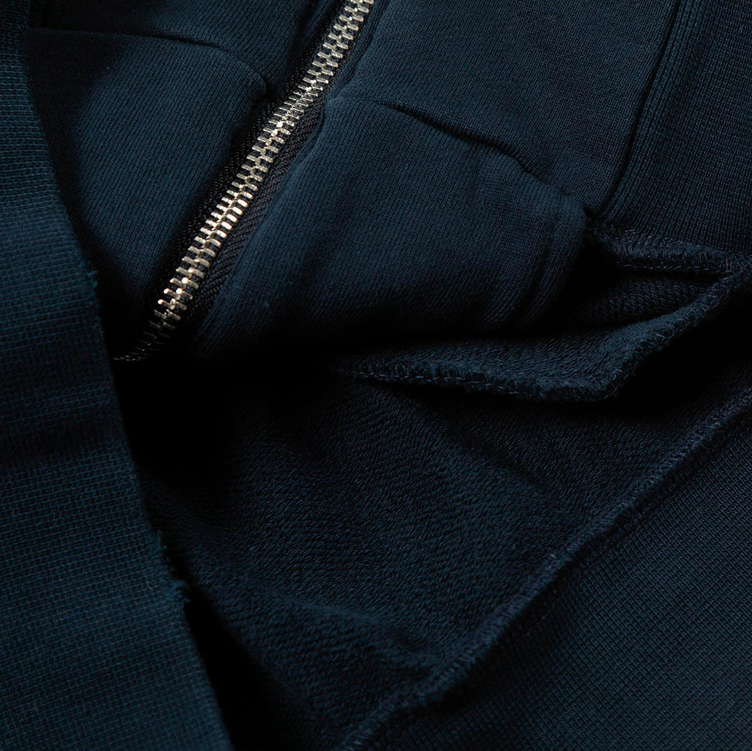 Taç Amblemli Yıpratılmış Kapüşonlu Sweatshirt Naxro