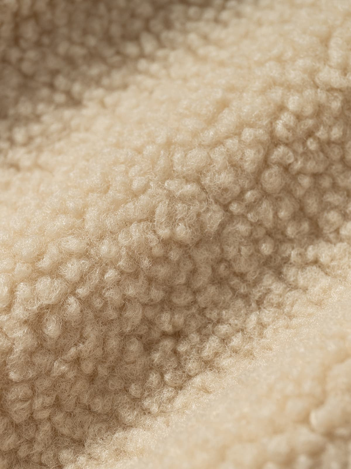 Kısa Kesim Shearling Yakalı Deri Ceket