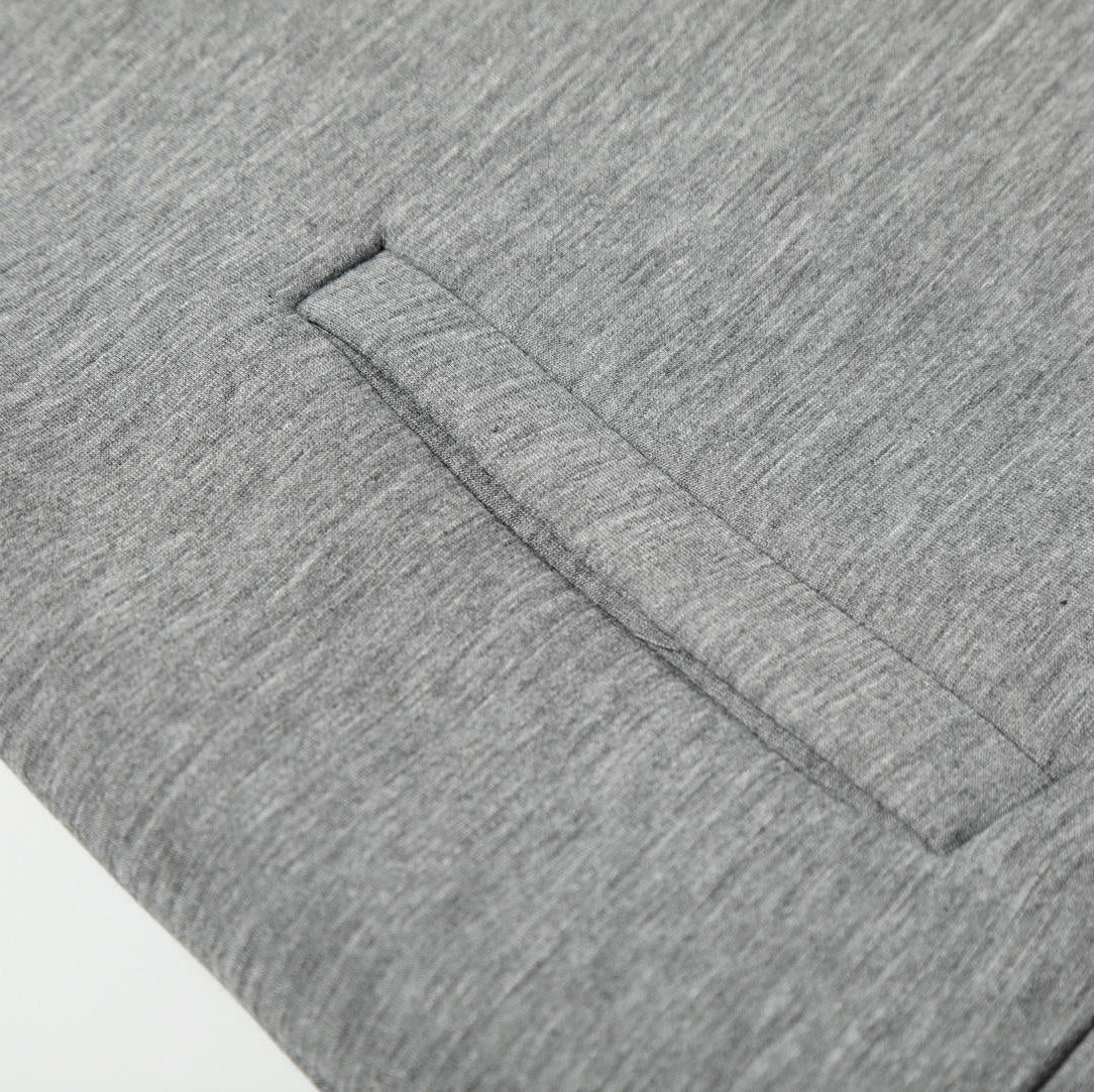 Çift Tonlu Kamuflaj Katmanlı Fermuarlı Kapüşonlu Sweatshirt Naxro