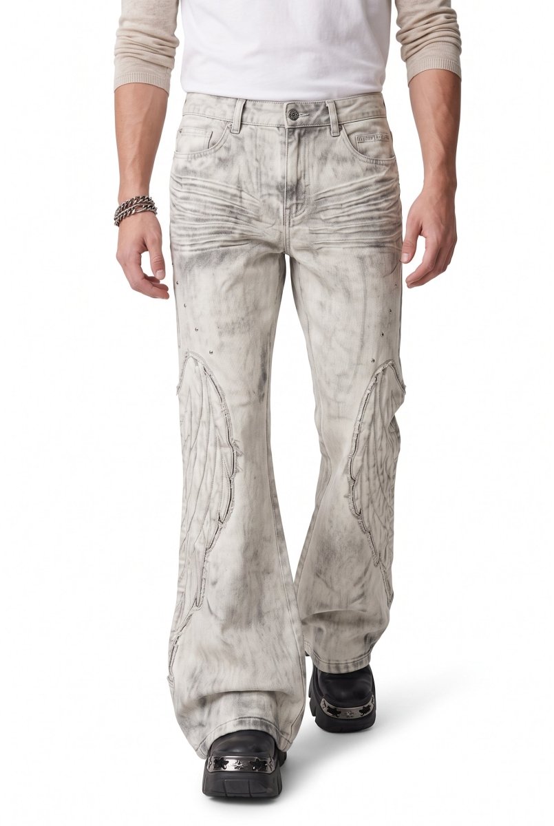 İspanyol Paça Kot Pantolon