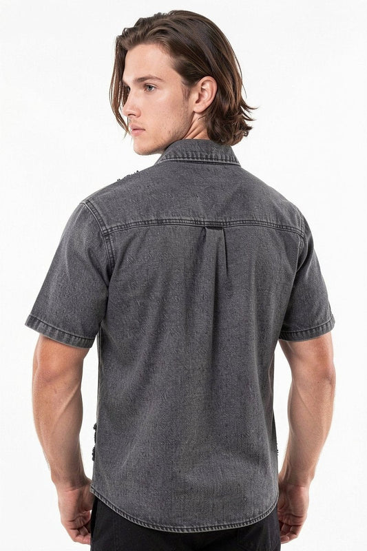 Yıpratılmış Denim Takım