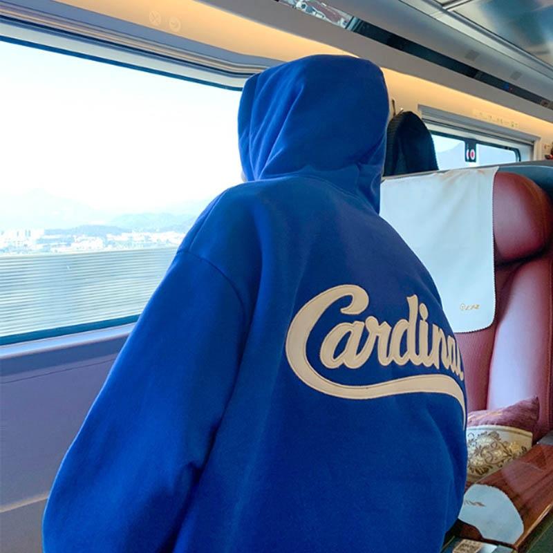Cardinal Bird Print Hoodie