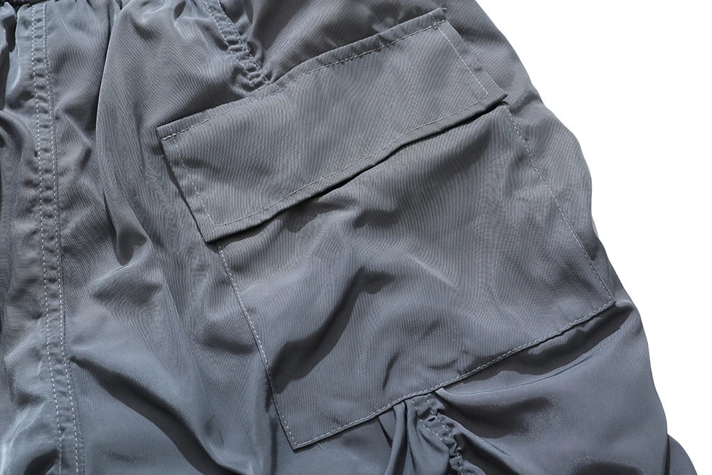 Adjustable Drawstring Casual Shorts