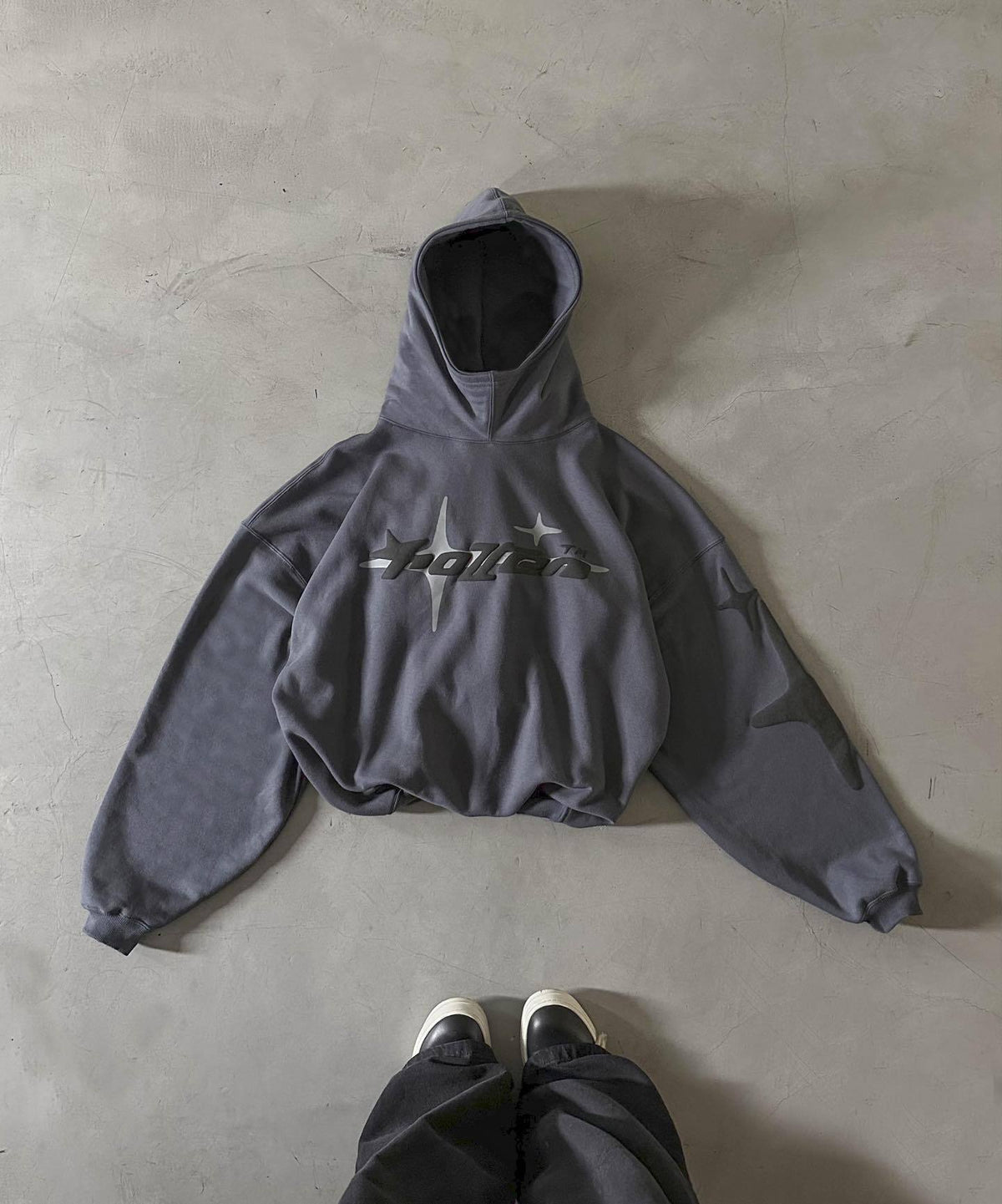 Galactic Print Y2K Hoodie