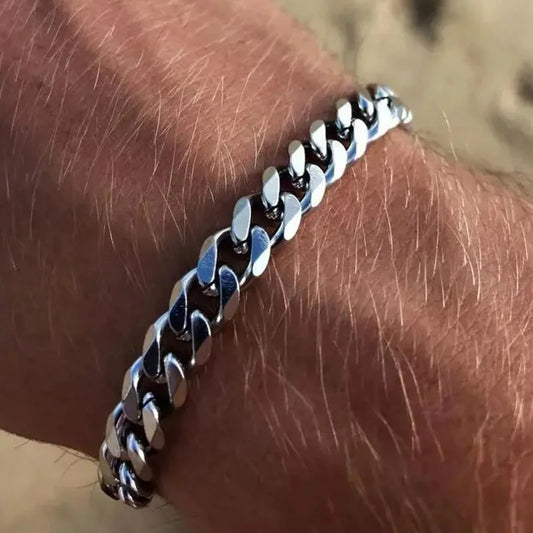 3-11mm Kurp Paslanmaz Halka Zincir Bileklik