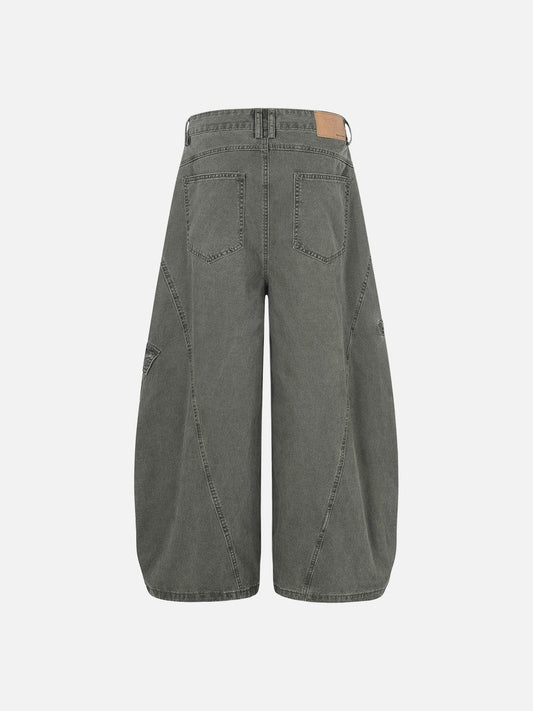 Geniş Paça Kargo Pantolon