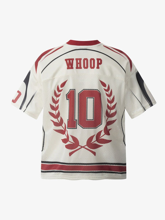 10 Numara Baskılı Jersey Tişört