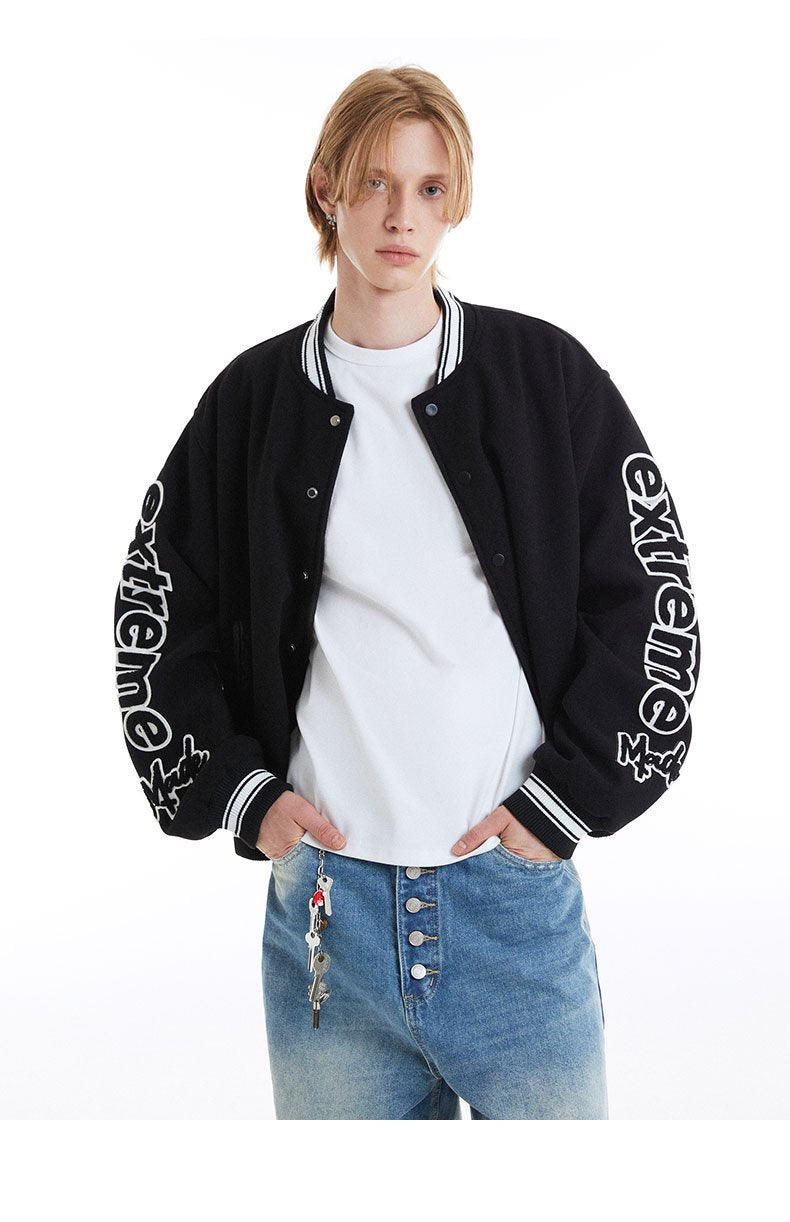 Y2K Ekstrem Varsity Ceket