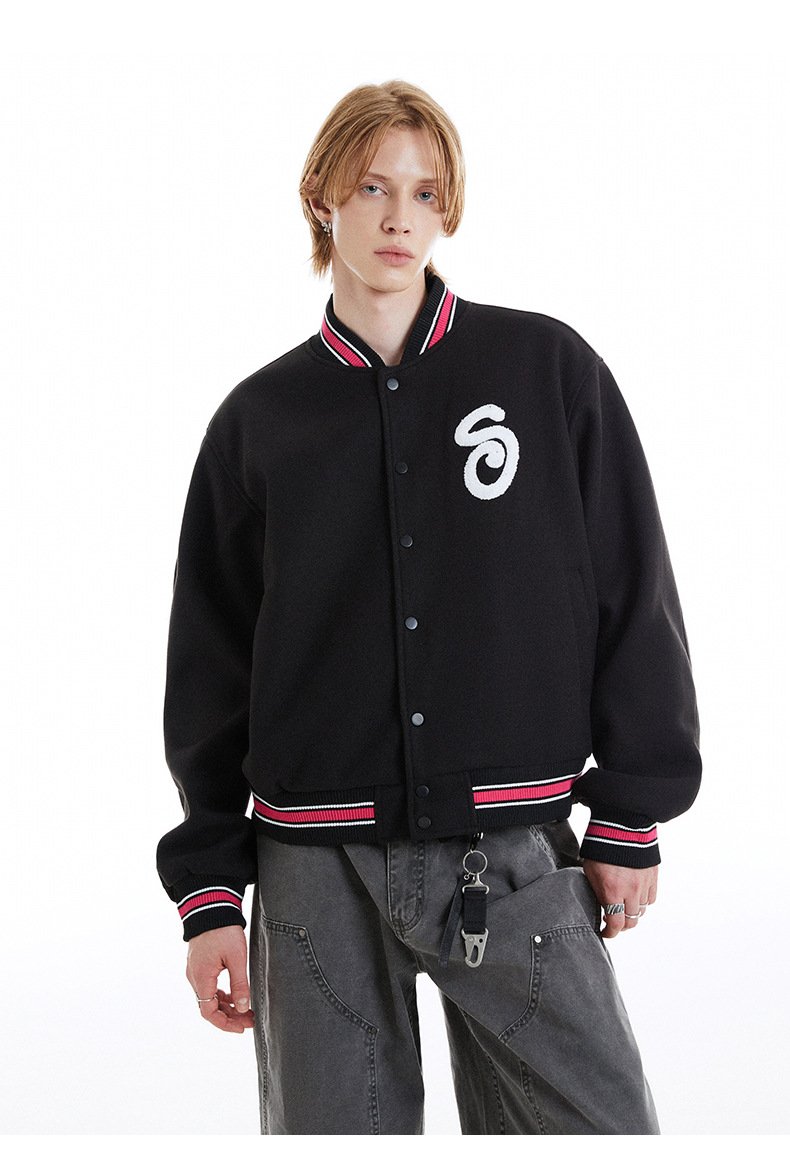 Friends Yazılı Varsity Letterman Ceket