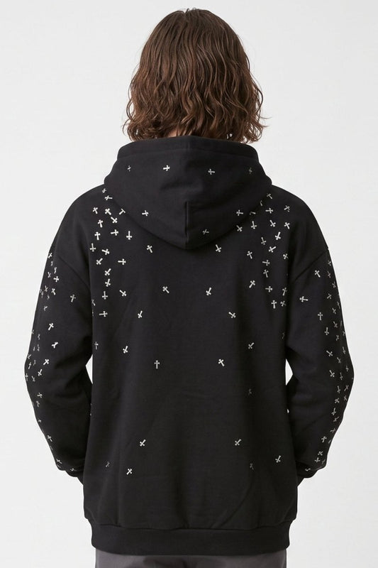 Obsidian Crossfall Fermuarlı Hoodie