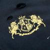 Taç Amblemli Yıpratılmış Kapüşonlu Sweatshirt Naxro