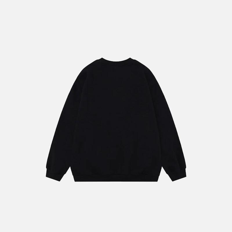 Cennet Kapıları Baskılı Sweatshirt
