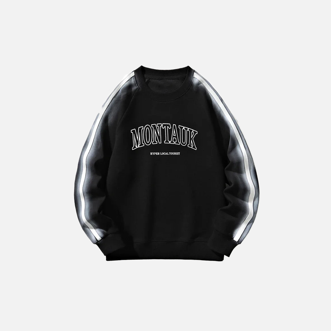 Oversize Cityboy Parçalı Hip Hop Sweatshirt