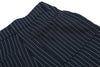 Çizgili Patch Detaylı Geniş Paça Pantolon