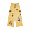 Wide Leg Ekose Pantolon, detay görünüm — Navra Wear