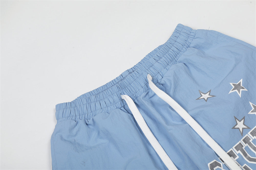 Yıldız Baskılı Geniş Paça Jogger
