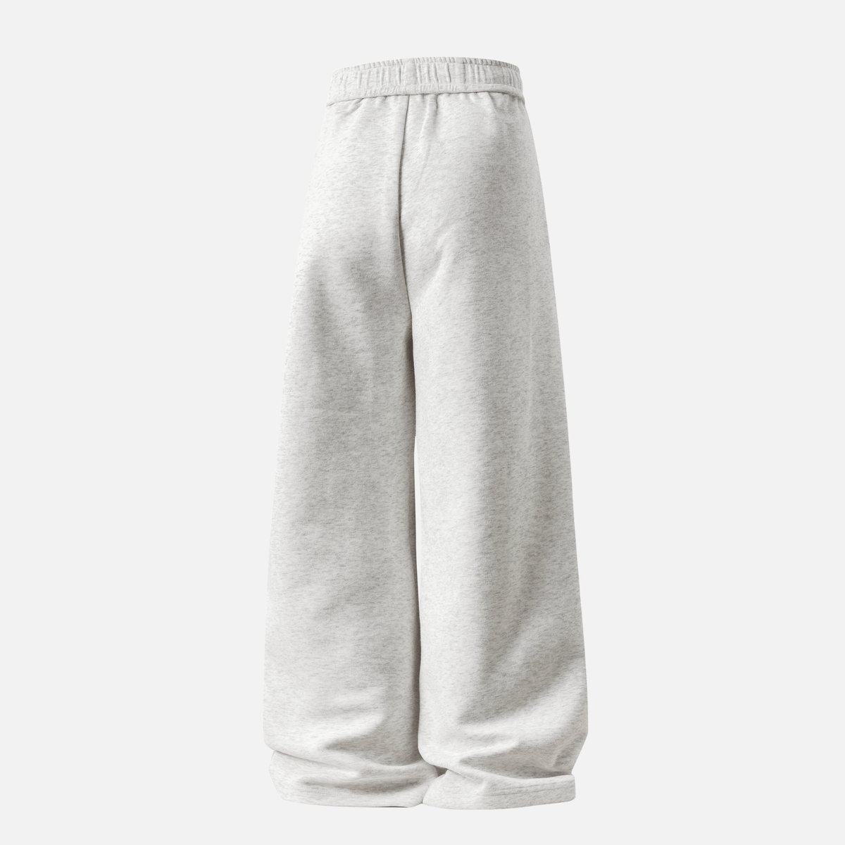 Heavy Fabric Contrast Trousers with Patch Detail