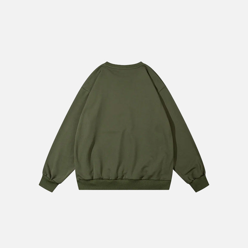 Kaliforniya Kelebek Bahçesi Sweatshirt