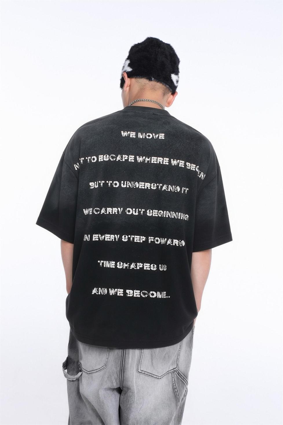 Forward Motion Patterned T-Shirt