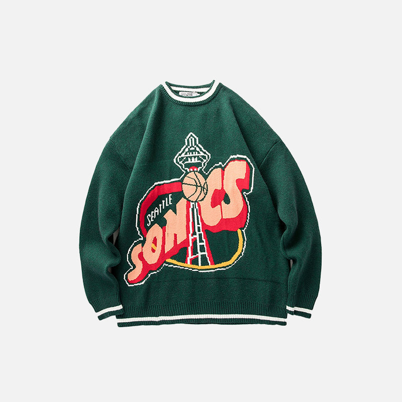 Vintage Örgü Kazak
