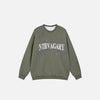 Harf Baskılı Bol Kesim Sweatshirt
