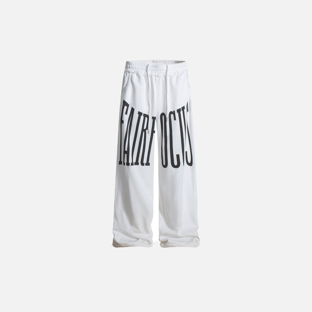 Y2K Harf Baskılı Jogger, önden görünüm — Navra Wear