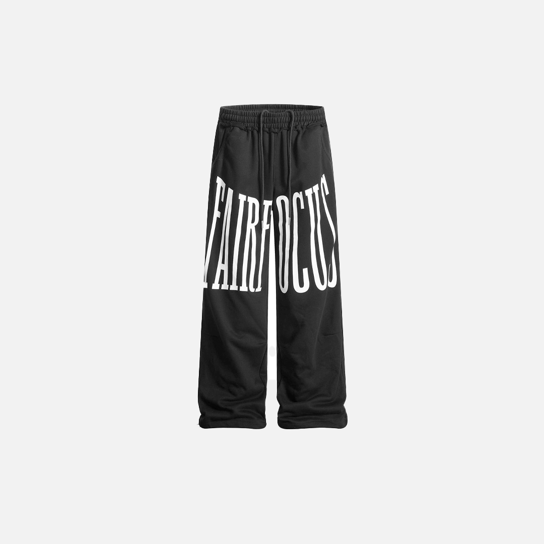 Y2K Harf Baskılı Jogger, detay görünüm — Navra Wear