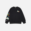Oversize Çin Nakışlı Sweatshirt