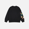 Oversize Çin Nakışlı Sweatshirt
