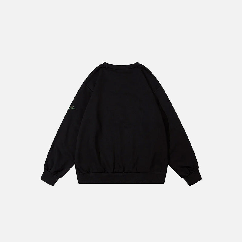 Savaş Vibes Kamuflaj Sweatshirt