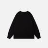 Kelebek ve Örümcek Baskılı Sweatshirt