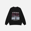 Orman Sisi Baskılı Sweatshirt