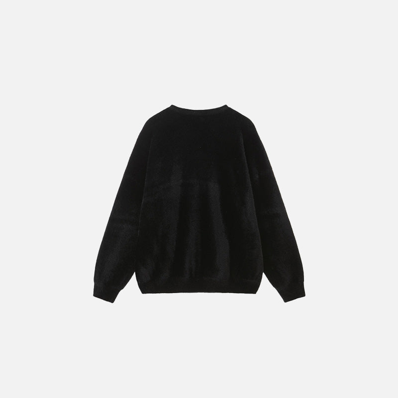 Aşk Bağı Bol Kesim Sweatshirt