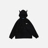Horn-Motif Hood