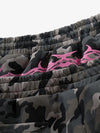 Camouflage Pink Patterned Barrel-Leg Joggers
