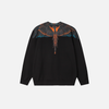 Premium Marcelo Burlon Kanat Baskılı Sweatshirt