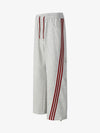 Striped Loose-Fit Wide-Leg Trousers