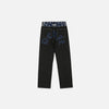 Bol Kesim Jean Pantolon, model üzerinde — Navra Wear