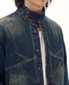 Yıkamalı Denim Ceket