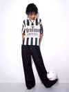 Retro Football Striped Streetwear T-Shirt
