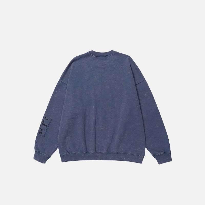 Kentsel Patchwork Sweatshirt