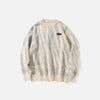 Wild Zebra Print Retro Sweater