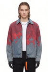 Degrade Efektli Denim Ceket