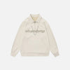Bol Kesim Y2K Harf Baskılı Sweatshirt