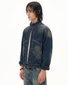 Yıkamalı Denim Ceket